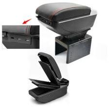  W13145 Gyári hatású műbőr univerzális könyöklő - 7USB-S - állítható konzol szélesség - A-009 (66029)