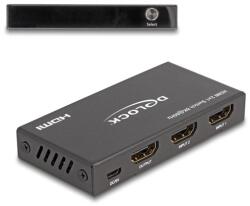 Delock 18607 2xHDMI in/1xHDMI out 8K 60 Hz HDMI HUB (18607)