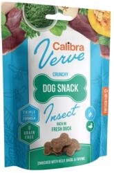 Calibra Dog Verve Crunchy Snack Insect&Fresh Duck 150 g snack fara cereale, insecte si rata pentru caini