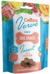 Calibra Dog Verve Crunchy Snack Insect&Fresh Lamb 150 g insecte si miel, snack caini fara cereale