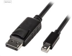 PremiumCord DisplayPort 1.2/1.2a Mini DisplayPort Átalakító Fekete 1m kport7-01 (kport7-01)