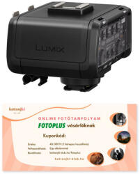 Panasonic DMW-XLR1E + Kattanjki Klub online fotós kurzus - 40.000Ft értékű kupon