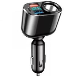  Töltő Port Szivargy+usb+usbc Voltmérővel (3013184) (3013184)