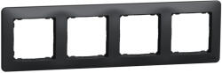 Schneider Electric Sedna Design - SDD314804 -Négyes keret, univerzális, antracit (SDD314804)