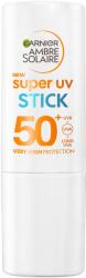 Garnier Ambre Solaire stift, nagyon magas fényvédő faktorral (SPF 50+), láthatatlan textúrával, 9 ml