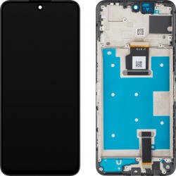 MP Display cu Touchscreen MP compatibil cu Honor 90 Smart / X7b 4G, cu Rama, Negru - gsmnet