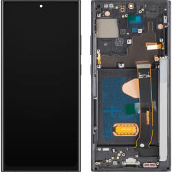 MP Display cu Touchscreen MP compatibil cu Samsung Galaxy Note 20 Ultra N985, cu Rama, Versiune OLED, Negru - gsmnet
