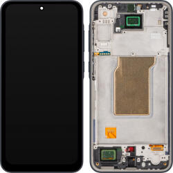 MP Display cu Touchscreen MP compatibil cu Samsung Galaxy A35 5G A356, cu Rama, Negru - gsmnet
