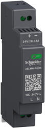 Schneider Modicon Modular tápegység, moduláris, DIN sínre szerelhető, 1fázisú, 24 VDC, 0, 6 A, 15W ABLM1A24006 Schneider (ABLM1A24006)