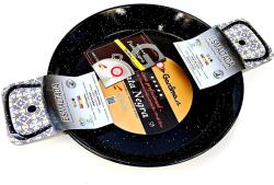 Garcima Tigaie profesionala Pata Negra, otel emailat vitrificat, paella fructe de mare, 30 cm, 1 portie, 2 manere, Garcima, GRC85230 (GRC85230)