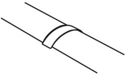 Legrand 32803 DLP mini takaróelem 92x20 csatornához (032803)