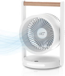 LTC Vezeték nélküli asztali ventilátor éjjeli fénnyel WB17 6, 4" USB-C 3600mAh
