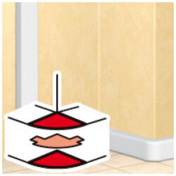 Legrand 10619 DLP külső könyök 50x105mm-es csatornához (010619)