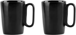 Vialli Design Kerámia, 250 ml, 2 darab, fekete_FUORI 30022 (034730022)