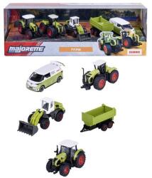 Majorette 5 db-os kisautó ajándékszett - Claas Farm (8503105002) (8503105002)