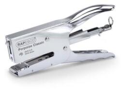 Rapesco Tűzőgép, kézi, 24/6-8, 26/6-8, 45 lap, fém, 'Porpoise', ezüst (IRR81000A3) (IRR81000A3)