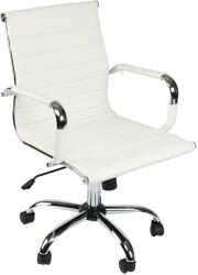 Kring Lear Ergonomikus irodai szék, PU, Fehér