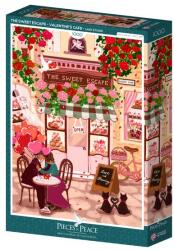 Pieces & Peace Pieces & Peace 1000 db-os puzzle - The Sweet Escape - Valentine's Cafe (0221) (0221)