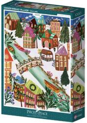 Pieces & Peace Pieces & Peace 1000 db-os puzzle - Ginger Bread Village (0261) (0261)
