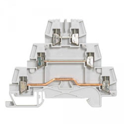 Legrand 037151 Viking3 fázis 2, 5mm2 iniciátor sorkapocs szürke 3 emeletes csavarral (037151)
