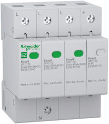 Schneider Electric Easy9 Pro - EZ9L33745 -Túlfeszültség-korlátozó, T2, 45kA, 3P-N (EZ9L33745)