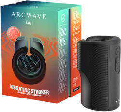 Arcwave Zing - 2 motoros maszturbátor (fekete) - szexaruhaz