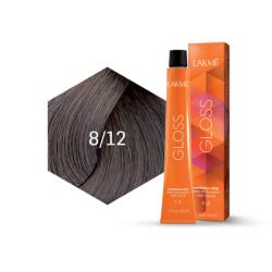 LAKMÉ COSMETICS Vopsea de par demipermanenta 8/12 blond deschis cenusiu violet Gloss 60ml (8429421381215)