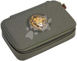 Jeune Premier Penar școlar Pencil Box Filled Big Five Khaki Jeune Premier design ergonomic de lux 20*7 cm (JPPF024220) Penar
