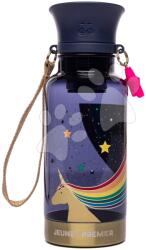 Jeune Premier Sticlă pentru apă Drinking Bottle Unicorn Gold Jeune Premier design ergonomic de lux 22*9 cm (JPDB024129)