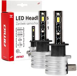 AMiO Led Autólámpák H-mini Sorozat H1 6500k Canbus Amio-03329
