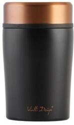 Vialli Design ételtermosz, fekete + rózsaarany, FUORI 8067, 500 ml (034728067)