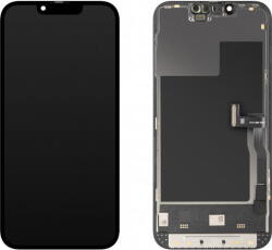 MP Piese si componente Display cu Touchscreen MP compatibil cu Apple iPhone 13 Pro, cu Rama, Versiune Soft OLED 120Hz FHD Diagnostic, Negru (dis/mp/ai13pd/cu/ve/ne) - vexio