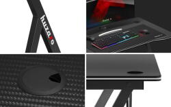 Huzaro Birou Gaming Hero 1.4 Negru (HZ-Hero 1.4 Black) - vexio