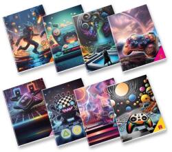 Pigna Electronic Games A4 tűzött 42 lapos vonalas füzet (P1111-2067) - officedepot