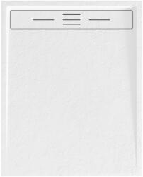 Welland Kőhatású Zuhanytálca szifonnal - 70x90 cm, Fehér