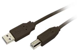 MediaRange Кабел MediaRange MRCS101, от USB A(м) към USB B(м), 1.8m, черен (MRCS101)