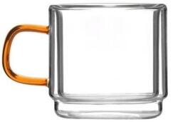 Vialli Design csészeszett, dupla falú, 80 ml, 2 dartab_AMBER 8579