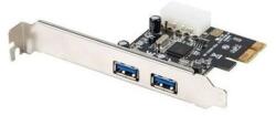 BlackBird PCI Bővítőkártya 2xUSB 3.1 Gen. 2 Low profile verzió (BH1601) - pcland