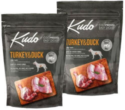 Kudo Kudo Turkey-Duck Medium-Maxi Adult 2x3kg