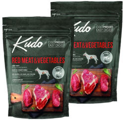 Kudo Kudo Red Meat and Vegetables Medium-Maxi Adult 2x3kg