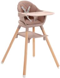 KikkaBoo Столче за хранене 6 в 1 Kikkaboo - Woody, Pink (31004010176)