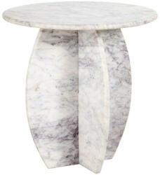 Richmond Holmes Fehér Márvány Dohányzóasztal - 50 cm (825225)