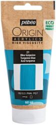 Pébéo Origin Akril festék Turquoise Blue 60 ml 1 db (817021)