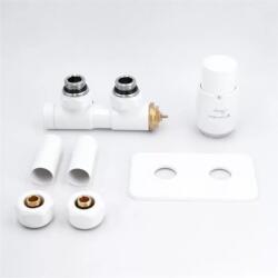 Arezzo DUOPEX/TWINS radiátor szelep fehér jobb AR-DUOPEX-W-R (AR-DUOPEX-W-R)