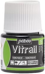 Pébéo Vitrail Üvegfesték Black 45 ml 1 db (050-015)