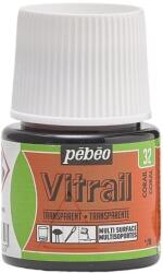Pébéo Vitrail Üvegfesték Coral Red 45 ml 1 db (050-032)