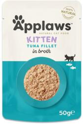 Applaws Kitten tasakos eledel kiscicáknak tonhallal, levesben 12 x 50 g