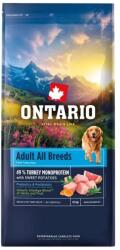 ONTARIO Adult All Breeds Monoprotein Turkey & Sweet Potatoes 2 x 12 kg