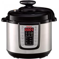 Tefal Oala sub presiune electrica Tefal One Pot CY505E30, Putere 1200 W, Capacitate 6 L, 25 programe, Argintiu