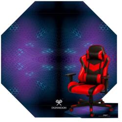 Dunmoon nyolcszögletű gamer székalátét, 120×120 cm, 4 mm, vízálló, csúszásgátló (00025955)